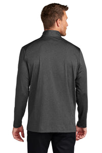 Port Authority C-FREE Double Knit 1/4-Zip K880 - Grey Steel Heather Back