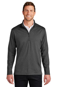 Port Authority C-FREE Double Knit 1/4-Zip K880 - Grey Steel Heather