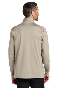 Port Authority C-FREE Double Knit 1/4-Zip K880 - Sahara Back