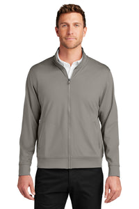 Port Authority C-FREE Double Knit Full-Zip K881 - Smoke Grey