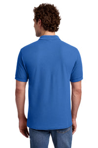 Port & Co Core Blend Pique Polo - Royal Back