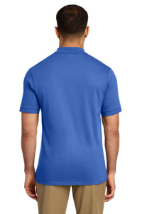 Port & Co Core Blend Jersey Knit Pocket Polo - Royal Back