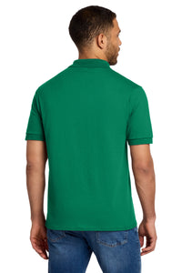 Port & Co Tall Core Blend Jersey Knit Polo - Kelly Back