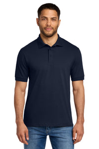 Port & Co Core Blend Jersey Knit Polo - Deep Navy
