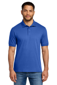 Port & Co Core Blend Jersey Knit Polo - Royal