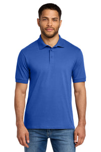 Port & Co Tall Core Blend Jersey Knit Polo - Royal