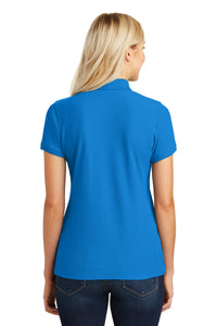 Port Authority Women's Core Classic Pique Polo - Coastal Blue Back