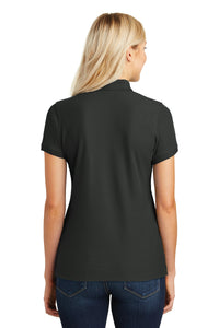 Port Authority Women's Core Classic Pique Polo - Deep Black Back