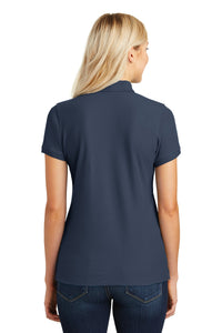 Port Authority Women's Core Classic Pique Polo - River Blue Navy Back