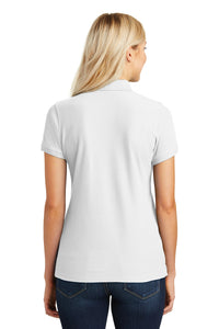 Port Authority Women's Core Classic Pique Polo - White Back