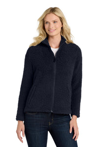 DISCONTINUED Port Authority  Women's Cozy Fleece Jacket - River Blue Navy