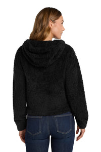 Port Authority  Women's Cozy Fleece Hoodie - Black Back