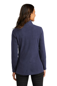 Port Authority Women's Accord Microfleece Jacket L151 - Navy Back