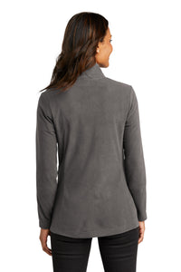 Port Authority Women's Accord Microfleece Jacket L151 - Pewter Back