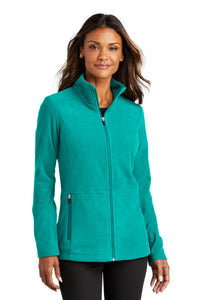 Port Authority Women's Accord Microfleece Jacket L151 - Teal Blue