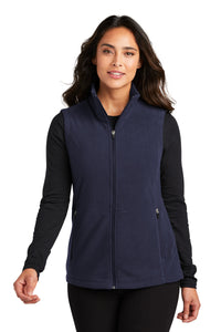 Port Authority Women's Accord Microfleece Vest L152 - Navy