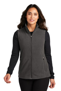 Port Authority Women's Accord Microfleece Vest L152 - Pewter