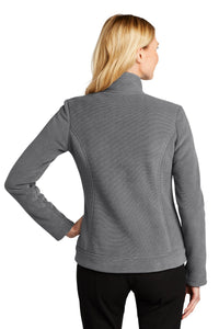Port Authority  Women's Ultra Warm Brushed Fleece Jacket - Gusty Grey/ Sterling Grey Back