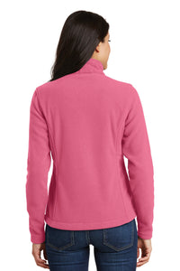 Port Authority Women's Value Fleece Jacket - Pink Blossom Back
