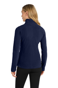 Port Authority Women's Microfleece Jacket - True Navy Back