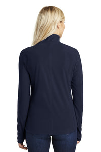 Port Authority Women's Microfleece 1/2-Zip Pullover - True Navy Back