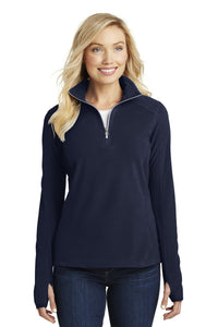 Port Authority Women's Microfleece 1/2-Zip Pullover - True Navy