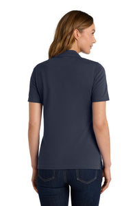 Port Authority Women's Rapid Dry Polo - Classic Navy Back