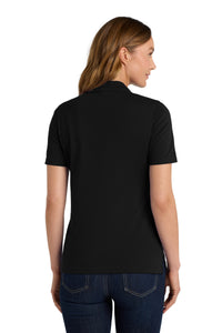 Port Authority Women's Rapid Dry Polo - Jet Black Back