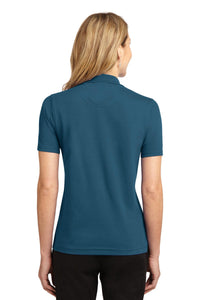 Port Authority Women's Rapid Dry Polo - Moroccan Blue Back