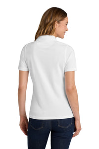 Port Authority Women's Rapid Dry Polo - White Back