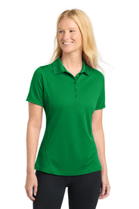 Sport-Tek Women's Dry Zone Raglan Accent Polo - Kelly Green