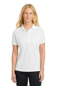 Sport-Tek Women's Dry Zone Raglan Accent Polo - White