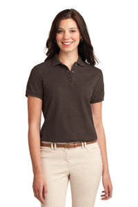 Port Authority Women's Silk Touch Polo - Coffee Bean