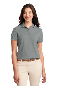 Port Authority Women's Silk Touch Polo - Cool Grey