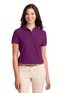 Port Authority Women's Silk Touch Polo - Deep Berry