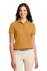 Port Authority Women's Silk Touch Polo - Gold