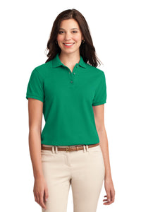 Port Authority Women's Silk Touch Polo - Kelly Green