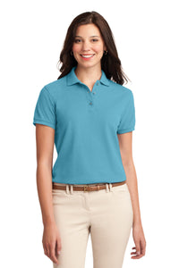 Port Authority Women's Silk Touch Polo - Maui Blue