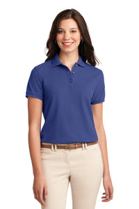 Port Authority Women's Silk Touch Polo - Mediterranean Blue