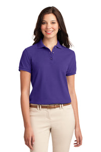 Port Authority Women's Silk Touch Polo - Purple