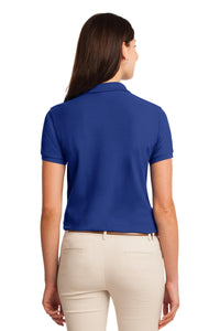 Port Authority Women's Silk Touch Polo - Royal Back