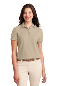 Port Authority Women's Silk Touch Polo - Stone
