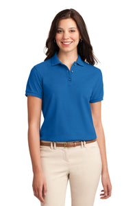 Port Authority Women's Silk Touch Polo - Strong Blue