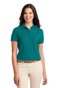 Port Authority Women's Silk Touch Polo - Teal Green
