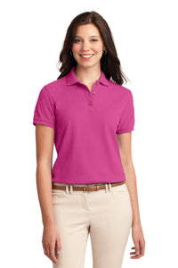 Port Authority Women's Silk Touch Polo - Tropical Pink