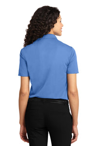 Port Authority Women's Dry Zone Ottoman Polo - Blue Lake Back
