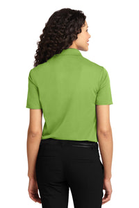 Port Authority Women's Dry Zone Ottoman Polo - Green Oasis Back