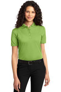 Port Authority Women's Dry Zone Ottoman Polo - Green Oasis