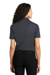 Port Authority Women's Dry Zone Ottoman Polo - Iron Grey Back