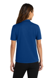 Port Authority Women's Dry Zone Ottoman Polo - Royal Back